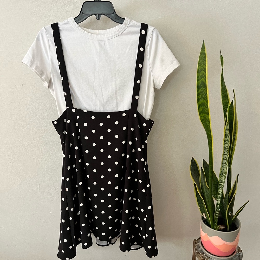 ModCloth skirt/ dress/ overalls. Size large EUC